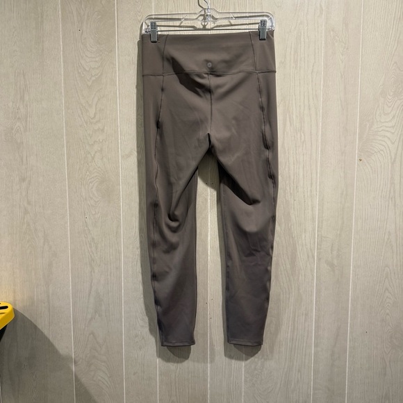 Calia by Carrie Underwood High-Rise Leggings - Taupe Gray - Size M - Picture 2 of 7